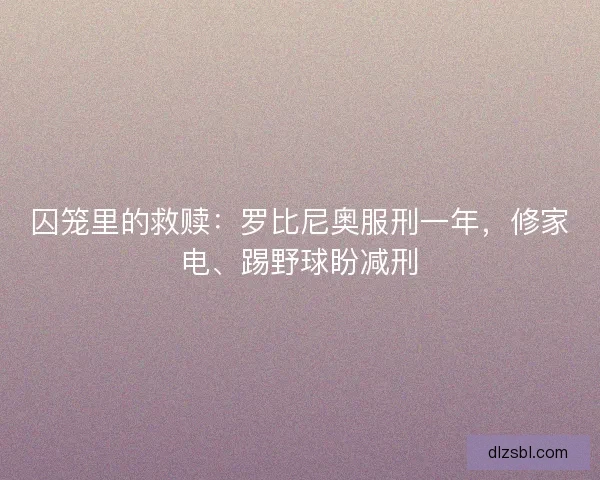 囚笼里的救赎：罗比尼奥服刑一年，修家电、踢野球盼减刑